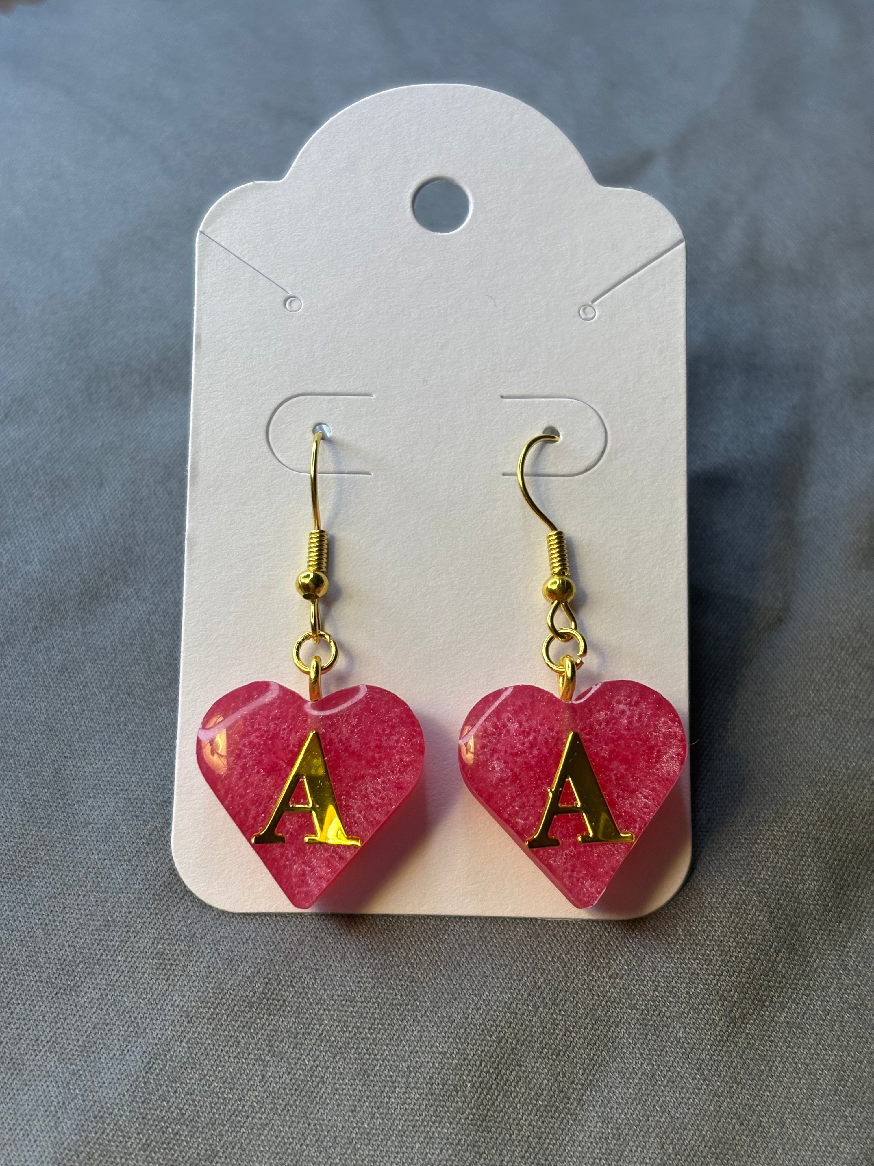 Letter Charming Hearts- Custom