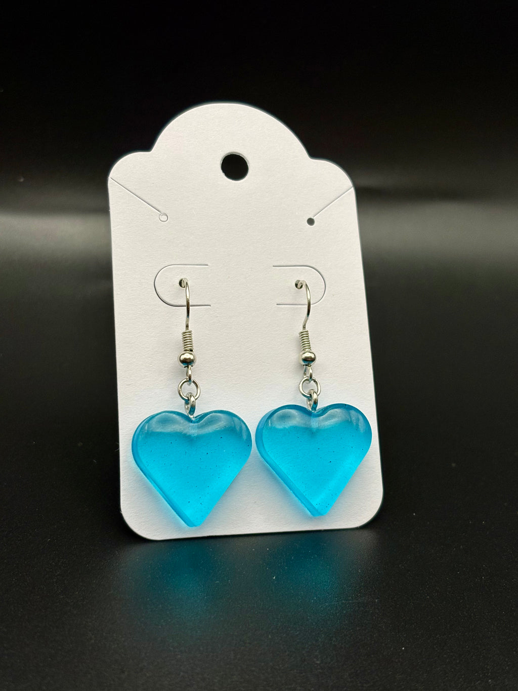 Blue jelly hearts